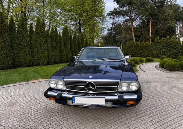 Mercedes-Benz SL cena 149000 przebieg: 77000, rok produkcji 1989 z Łódź małe 79